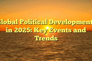 Global Political Developments in 2025: Key Events and Trends