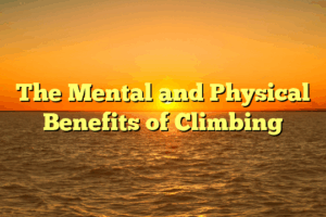 The Mental and Physical Benefits of Climbing