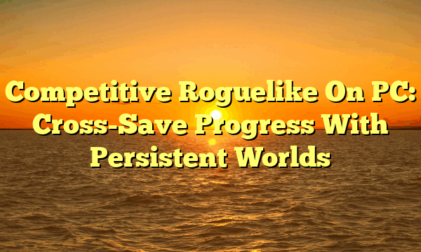 Competitive Roguelike On PC: Cross-Save Progress With Persistent Worlds