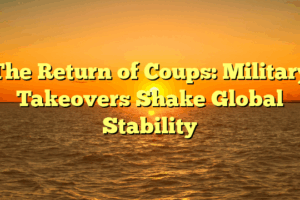 The Return of Coups: Military Takeovers Shake Global Stability