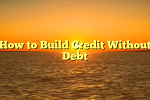 How to Build Credit Without Debt