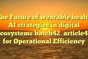 The Future of wearable health AI strategies in digital ecosystems batch42_article47 for Operational Efficiency